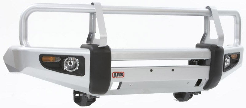 ARB Deluxe Bull Bar for Toyota 4Runner & Tacoma - Heavy Duty Off-Road Front Bumper Guard with Winch Mount - Perfect for Overlanding, Rock Crawling & Truck Protection