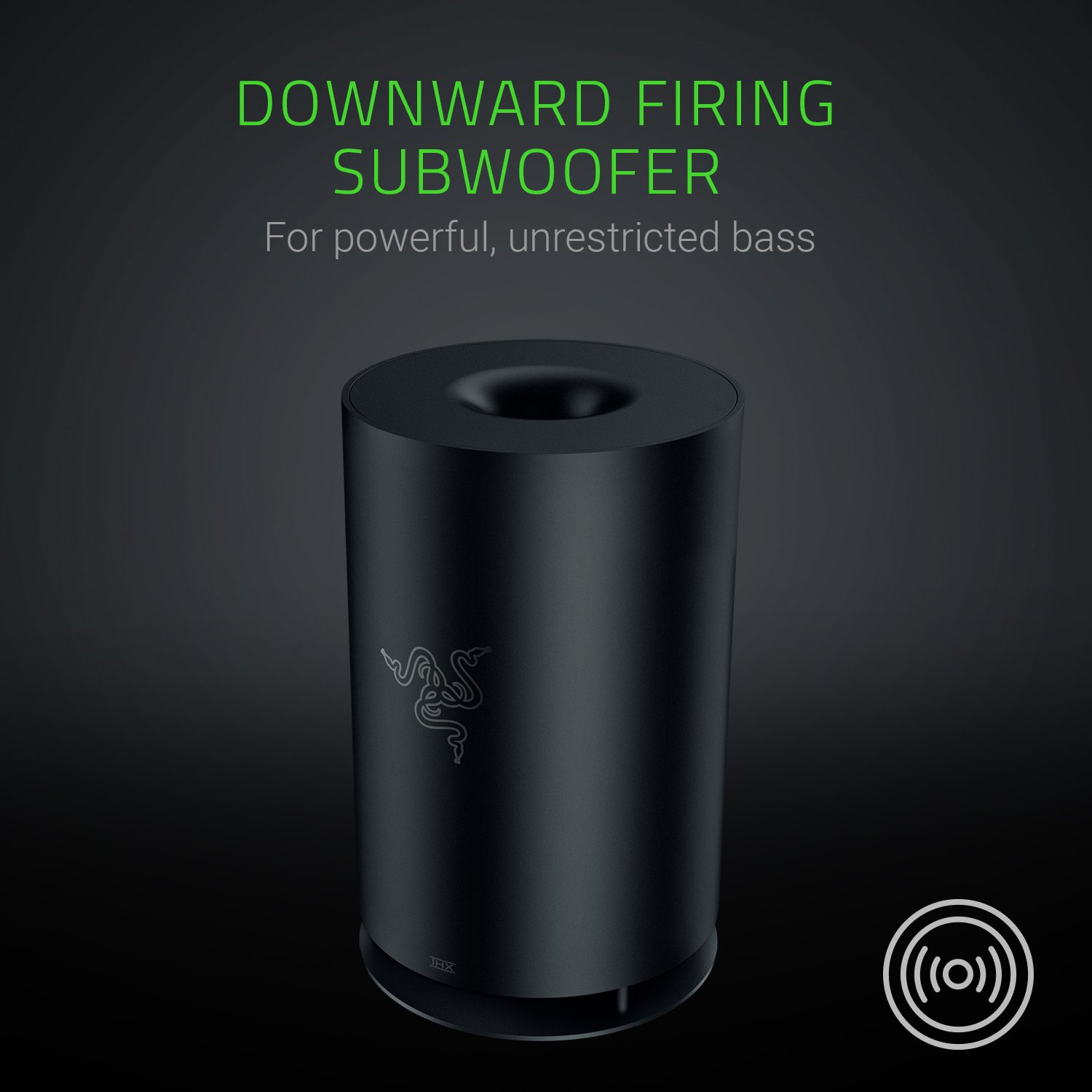 Razer Nommo Pro Premium 2.0 Gaming Speakers with USB, Bluetooth & Wireless Connectivity - Perfect for PC, PS5, Xbox Gaming & Home Theater Setup