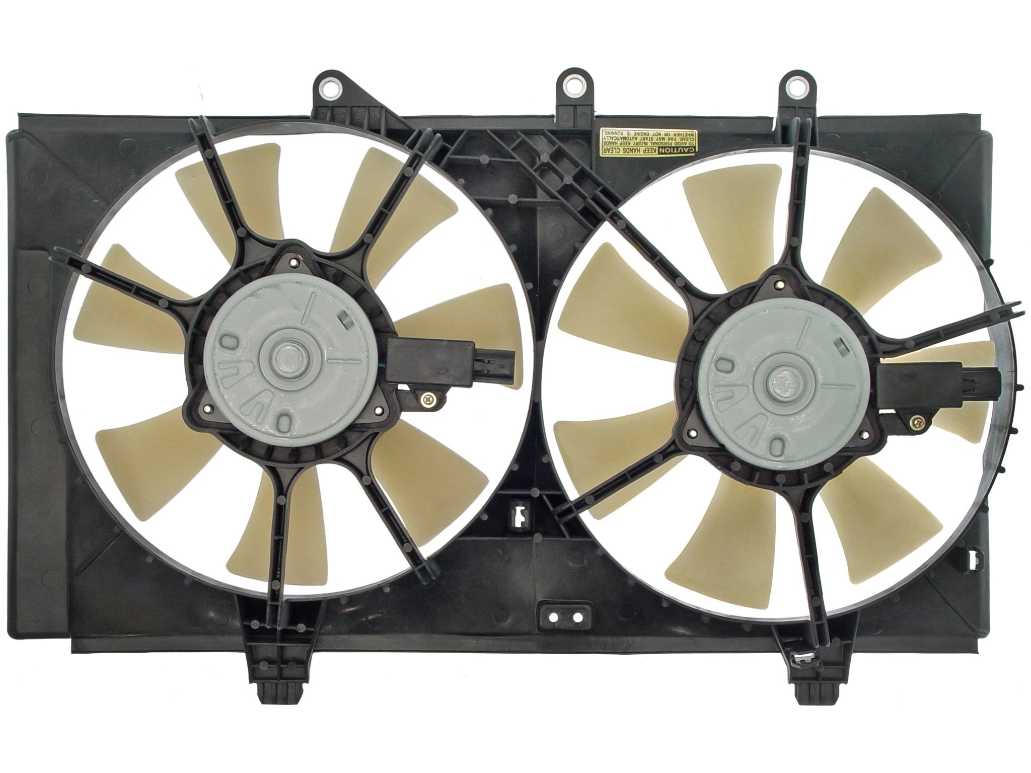 Dorman 620-032 Engine Cooling Fan Assembly Compatible with Dodge Ram 1500 2500 3500 & Plymouth Voyager - Black Replacement Cooling Fan for Improved Engine Performance - Perfect for Off-Roading, Towing & Hot Weather Driving
