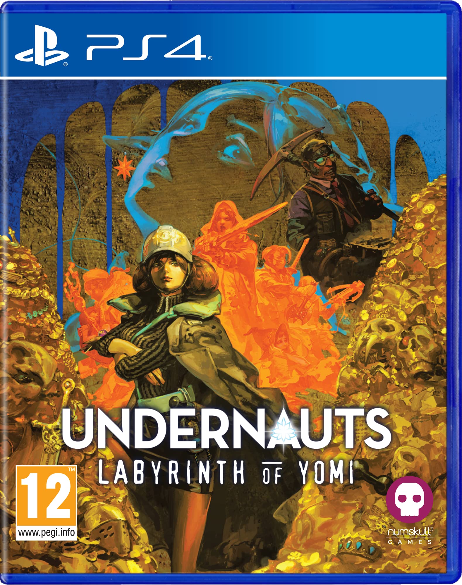 Undernauts - PS4 Game | Action RPG Adventure for PlayStation 4 | Perfect for Horror Game Fans & Late-Night Gaming Sessions