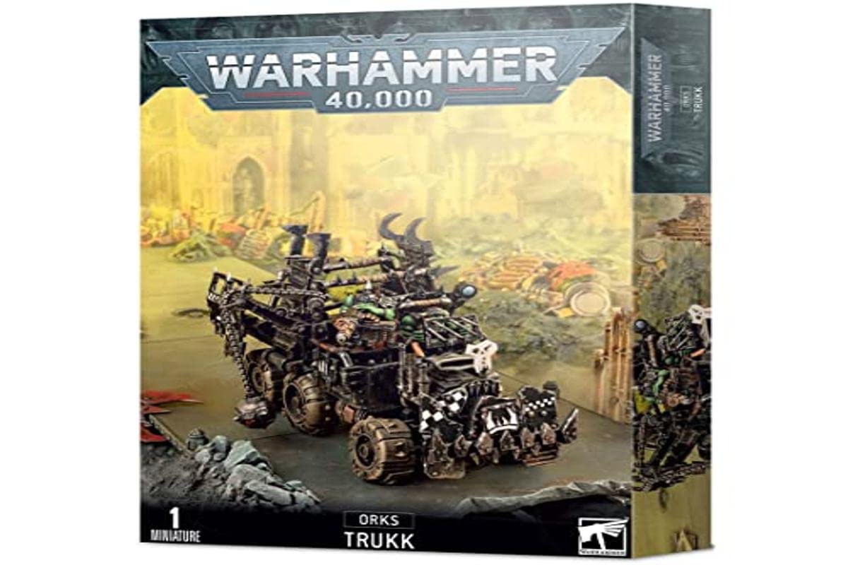 Games Workshop Warhammer 40K Ork Trukk - Tabletop Wargaming Miniature Vehicle for Ork Army - Perfect for Warhammer 40K Battles & Collectors