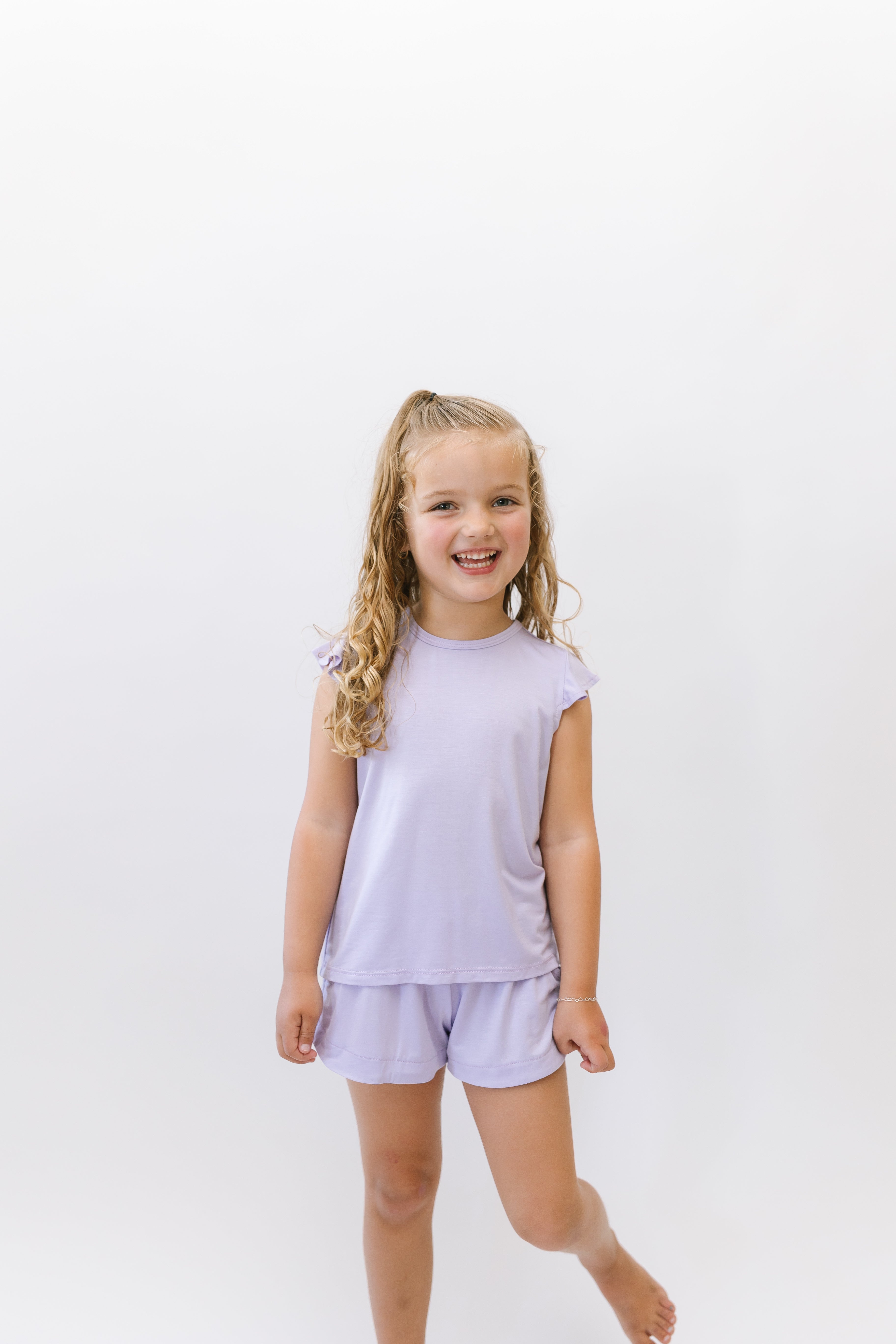 Mayfield Women's Short Sleeve Top and Shorts Set - Casual Summer Outfit for Beach, Yoga & Lounge Wear