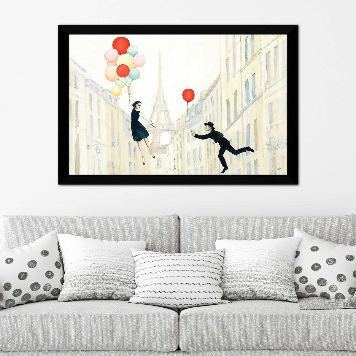 Aloft In Paris I by Julia Purinton - Premium Acrylic Wall Art Print - Elegant Home & Office Decor for Living Room, Bedroom, or Gallery Display