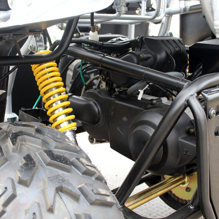 Venom Captain 200cc 2-Seater Go Kart with Automatic Transmission & Reverse - Perfect for Backyard Racing, Off-Road Adventures & Family Fun