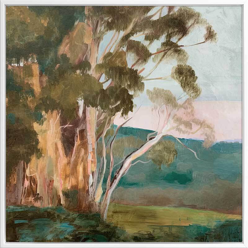 Australian Backyard Canvas Art Print - Stunning Landscape Wall Decor for Living Room, Bedroom & Office - Perfect Gift for Home & Interior Design