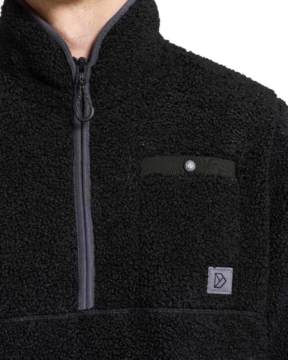 Didriksons Phoenix Half Zip Sweater for Men & Women - Lightweight Fleece Pullover for Outdoor Activities, Hiking, and Casual Wear