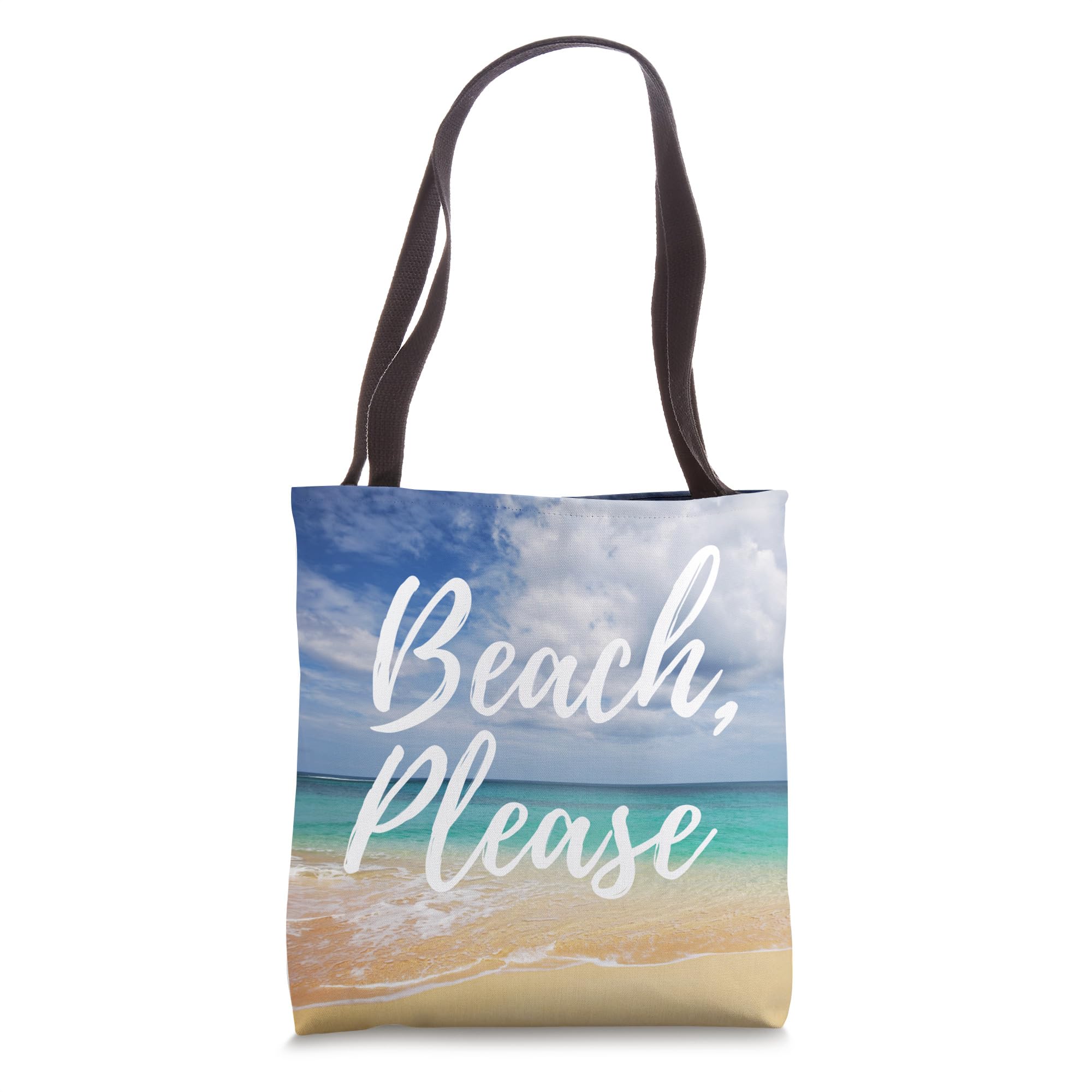 Stylish Summer Beach Tote Bag - Cute Vacation Travel Accessory for Women | Perfect for Beach Trips, Shopping & Outdoor Adventures