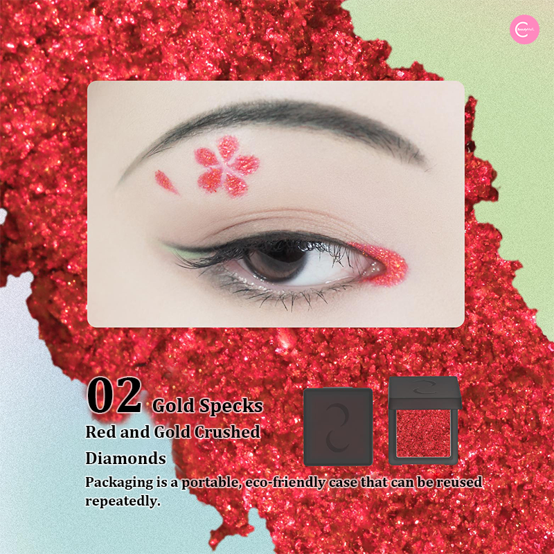 DRAMO Moonlit Chameleon Pearl Eyeshadow Palette - Long Lasting Shimmer & Glitter Makeup for Day & Night - Perfect for Party, Wedding, and Special Occasion Makeup Looks