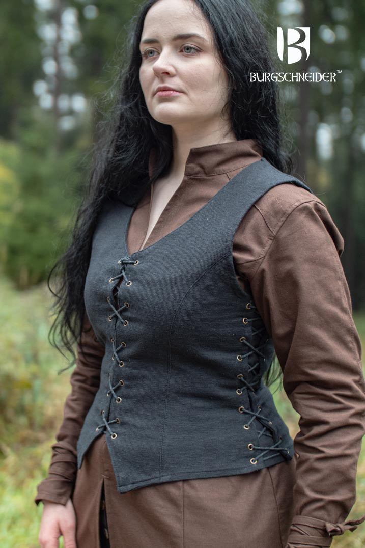 Black Marian Vest for Women - Stylish & Comfortable Outerwear for Casual Wear, Outdoor Activities & Layering