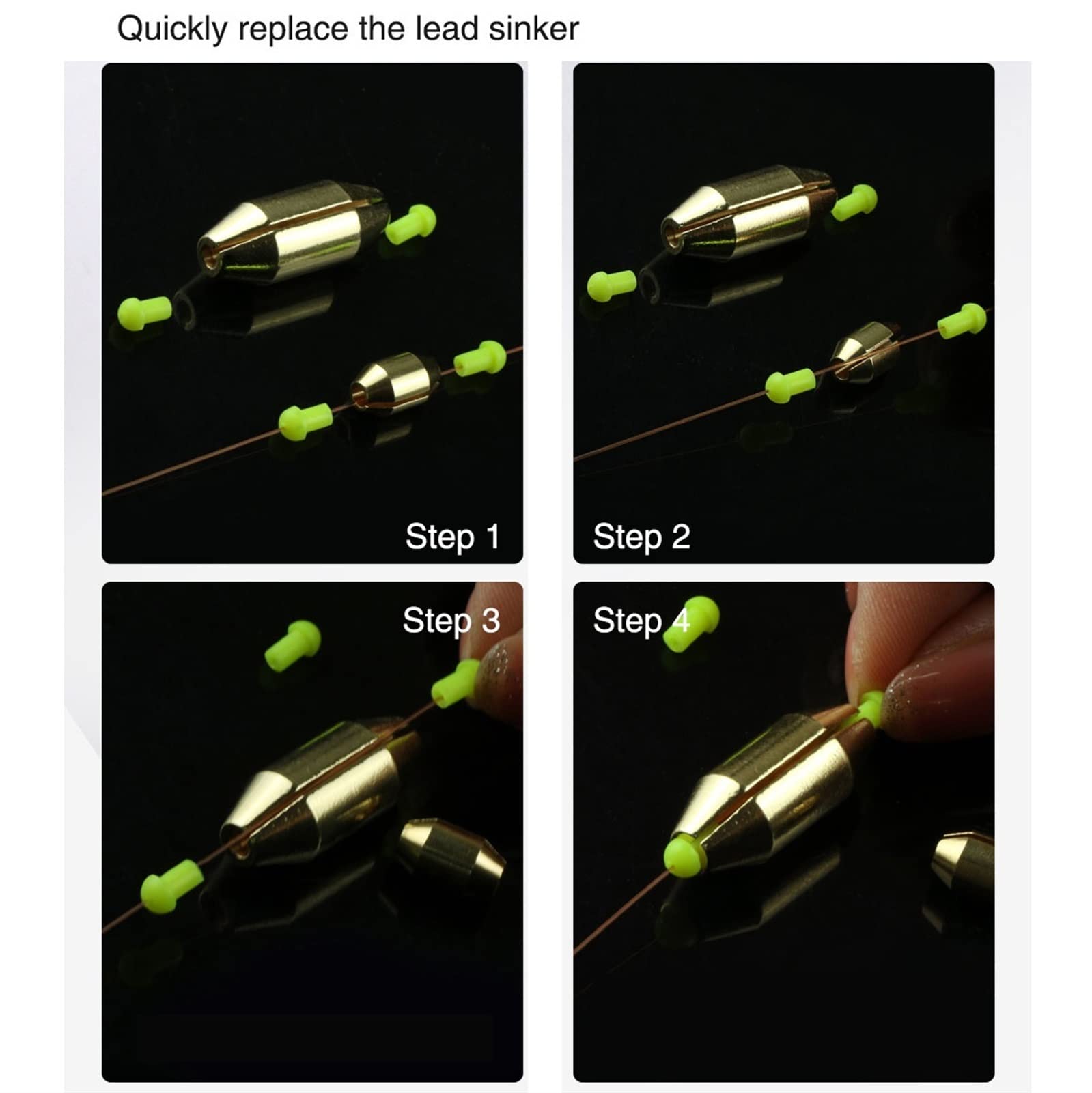 10Pcs Copper Fishing Sinkers with Weight Marks - Easy to Change Saltwater & Freshwater Sinker Weights for Sea Fishing, River Fishing, and Outdoor Angling (0.8# Size) - Perfect for Bass, Trout, and Catfish Fishing Trips