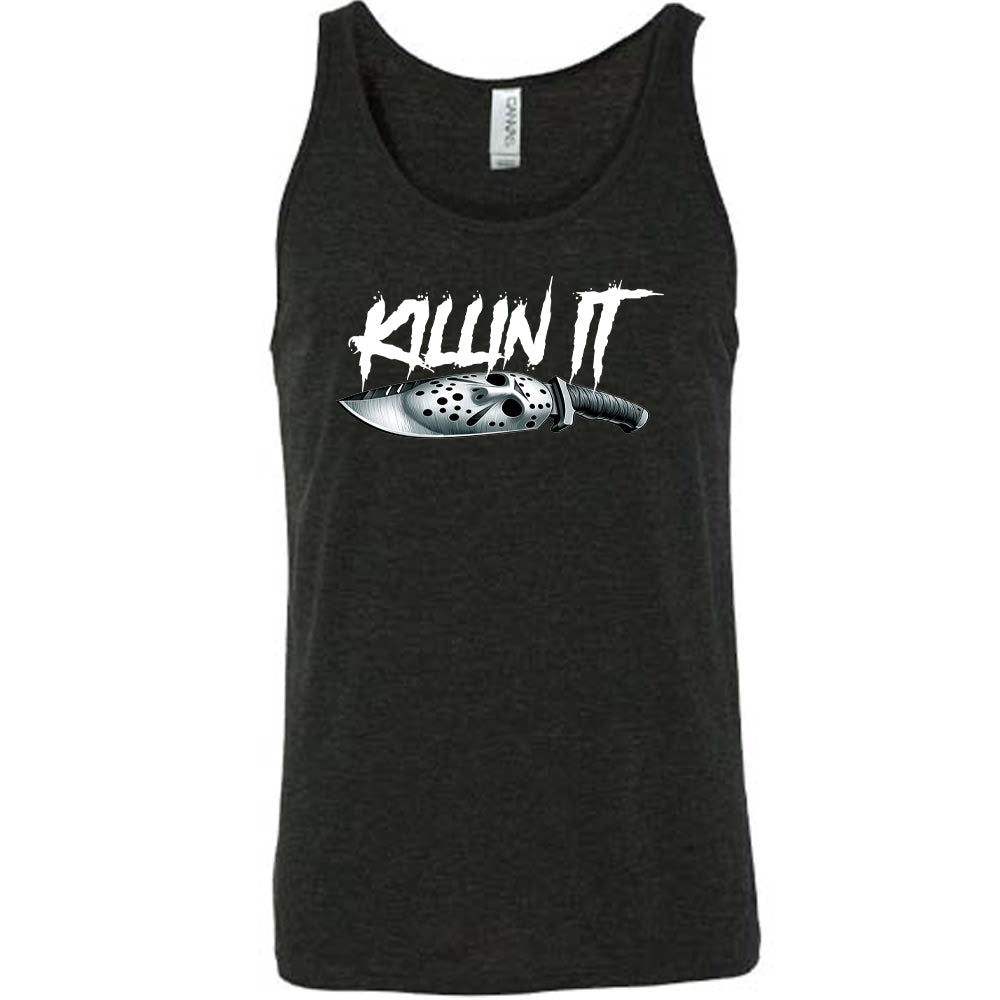 Unisex Slasher Killin It T-Shirt - Horror Movie Fan Gift, Halloween Costume, Casual Streetwear