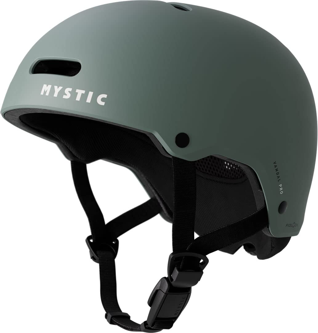 Vandal Pro Wakeboard & Watersport Helmet - Premium Safety Gear for Wakeboarding, Waterskiing, Jet Skiing - Dark Olive (230290) - Perfect for Extreme Water Sports & Outdoor Adventures