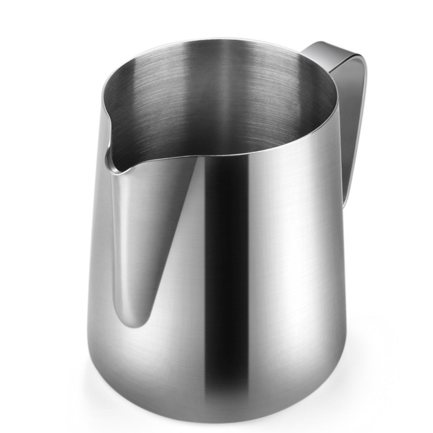 Premium Stainless Steel Milk Frothing Pitcher 12oz (350ml) - Barista-Grade Frother Cup for Espresso Machines, Cappuccino & Latte Art - Perfect for Home Coffee Brewing & Professional Cafes