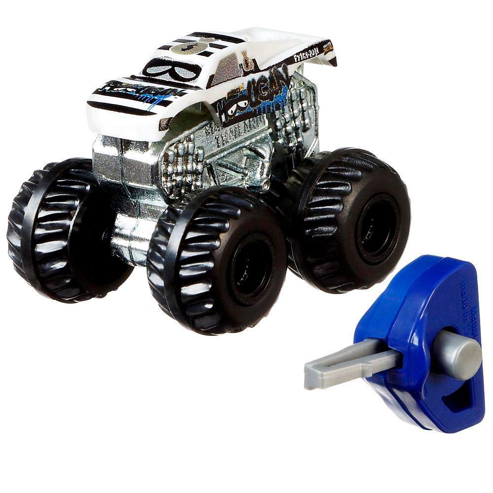 Hot Wheels Monster Trucks Mini Die-Cast Toy Cars - Collectible Vehicles for Kids (Styles May Vary) - Perfect for Playtime, Birthday Gifts & Car Racing Games