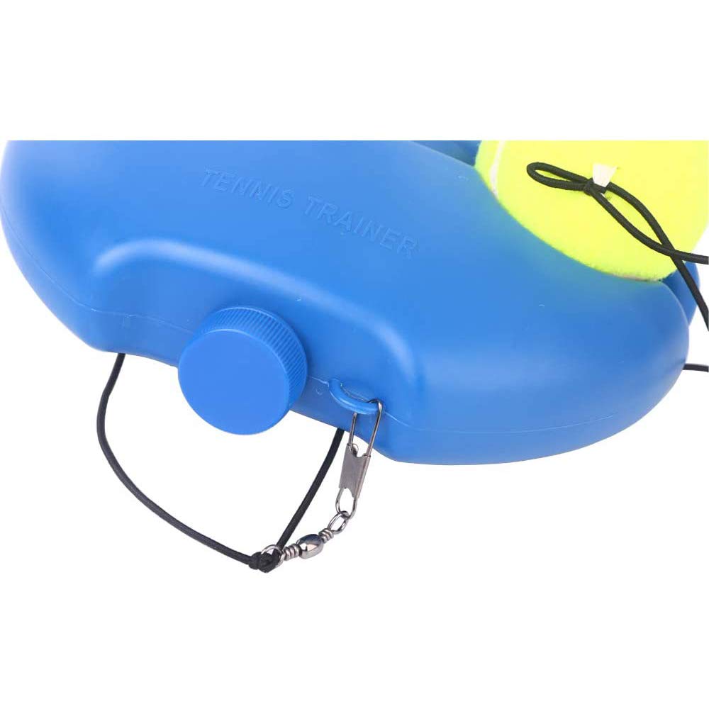Tennis Training Equipment Set - Tennis Coach Trainer with Anti-Slip Base & 2 Balls | Perfect for Backboard Practice, Solo Drills & Tennis Lessons