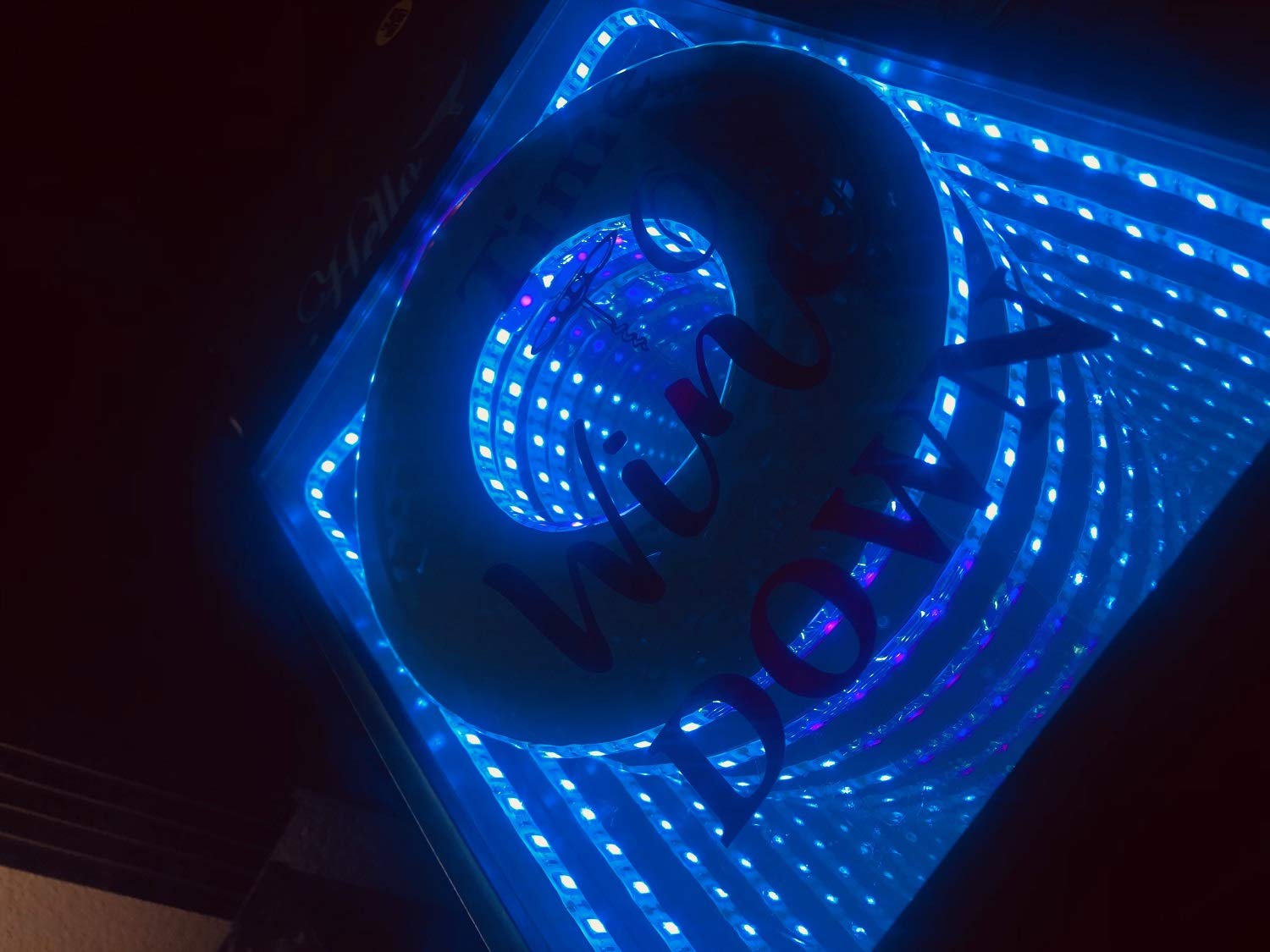 Infinity Mirror LED Light - Modern Home Decor for Bedroom, Living Room & Office | Perfect for Meditation, Parties & Relaxation