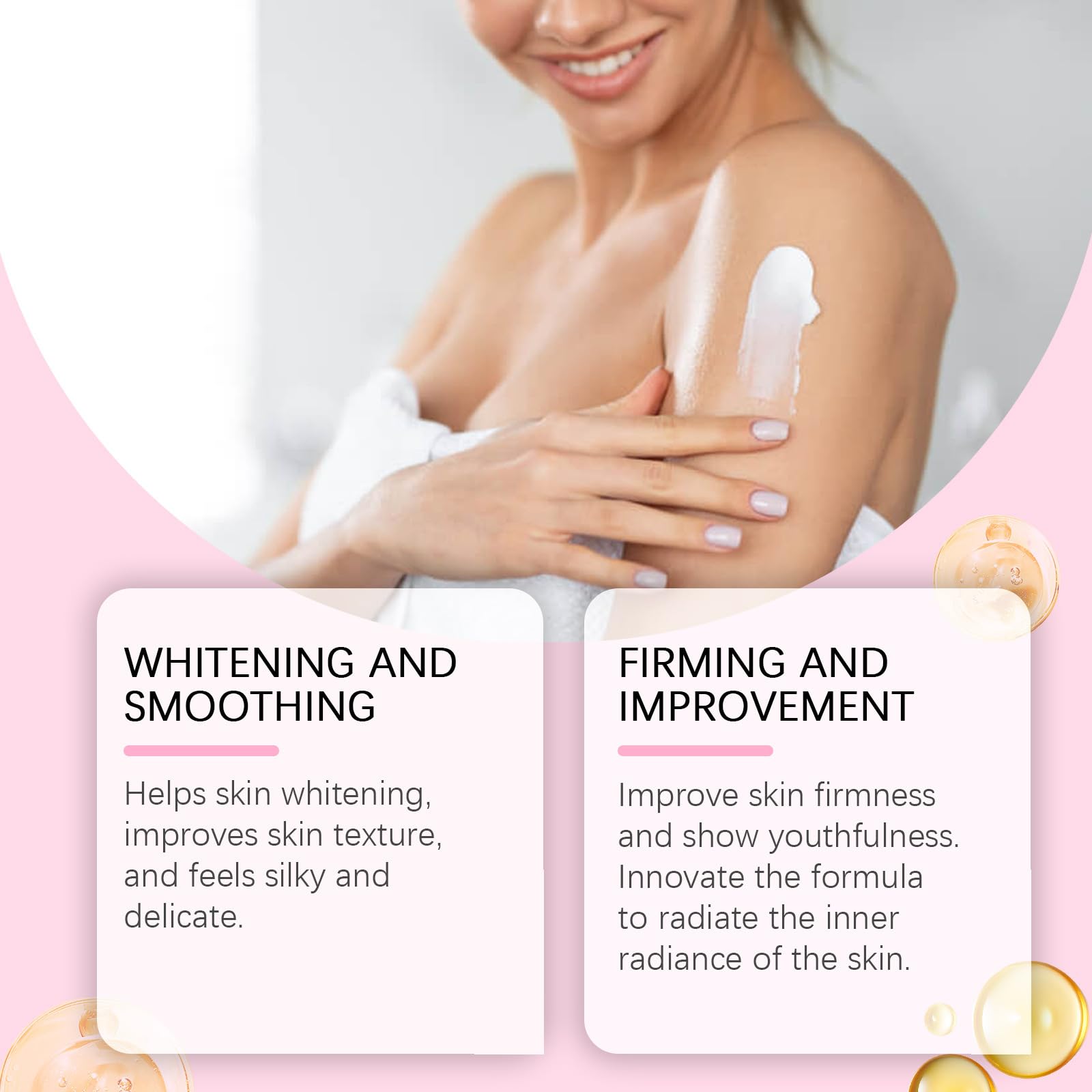 Venature Glutathione 50x Tone Up Body Lotion - Skin Brightening & Moisturizing Cream with Glutathione for Even Skin Tone & Softness (2 Pack) | Perfect for Daily Use, After Shower & Nighttime Skincare Routine