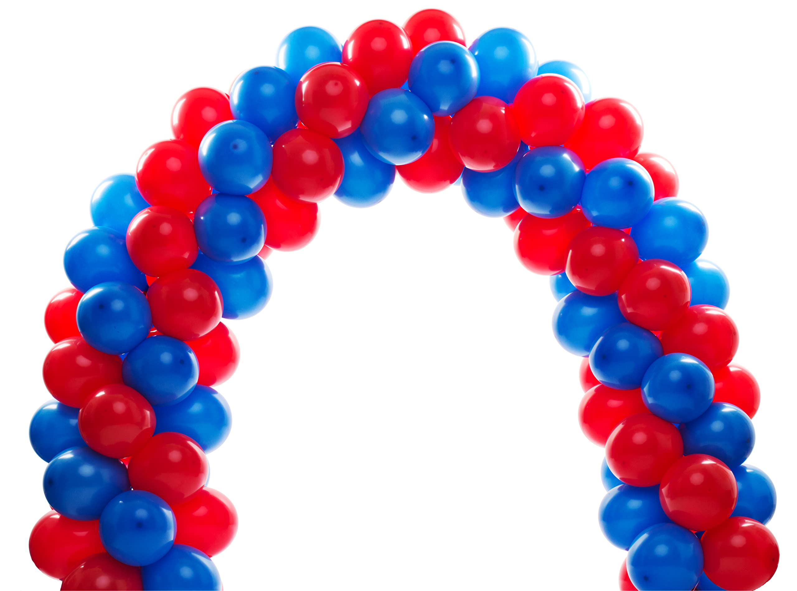200pcs Red & Royal Blue Balloons for Birthday, Wedding, Baby Shower Decorations - Premium Latex Party Balloons for Indoor & Outdoor Events - Perfect for Themed Parties, Graduations, and Celebrations