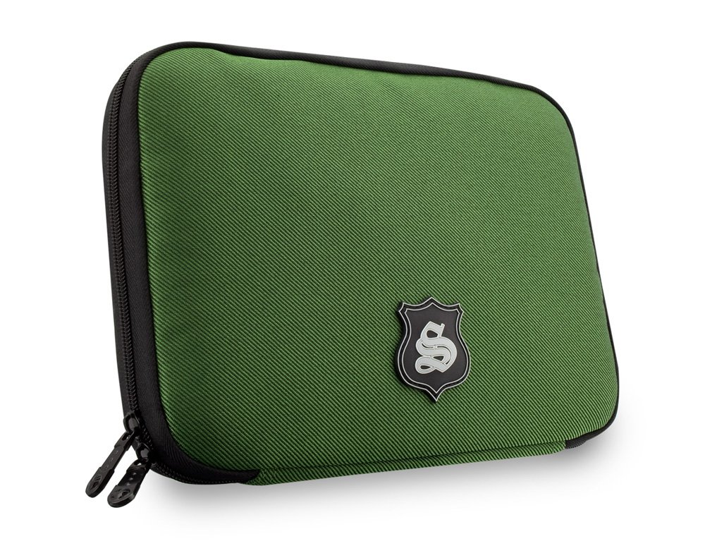 Slappa 10-Inch Netbook & Tablet Sleeve Case - Green Manalishi (SL-NSV-128) | Protective Cover for iPad, Kindle, Samsung Tab | Perfect for Travel, School & Office Use