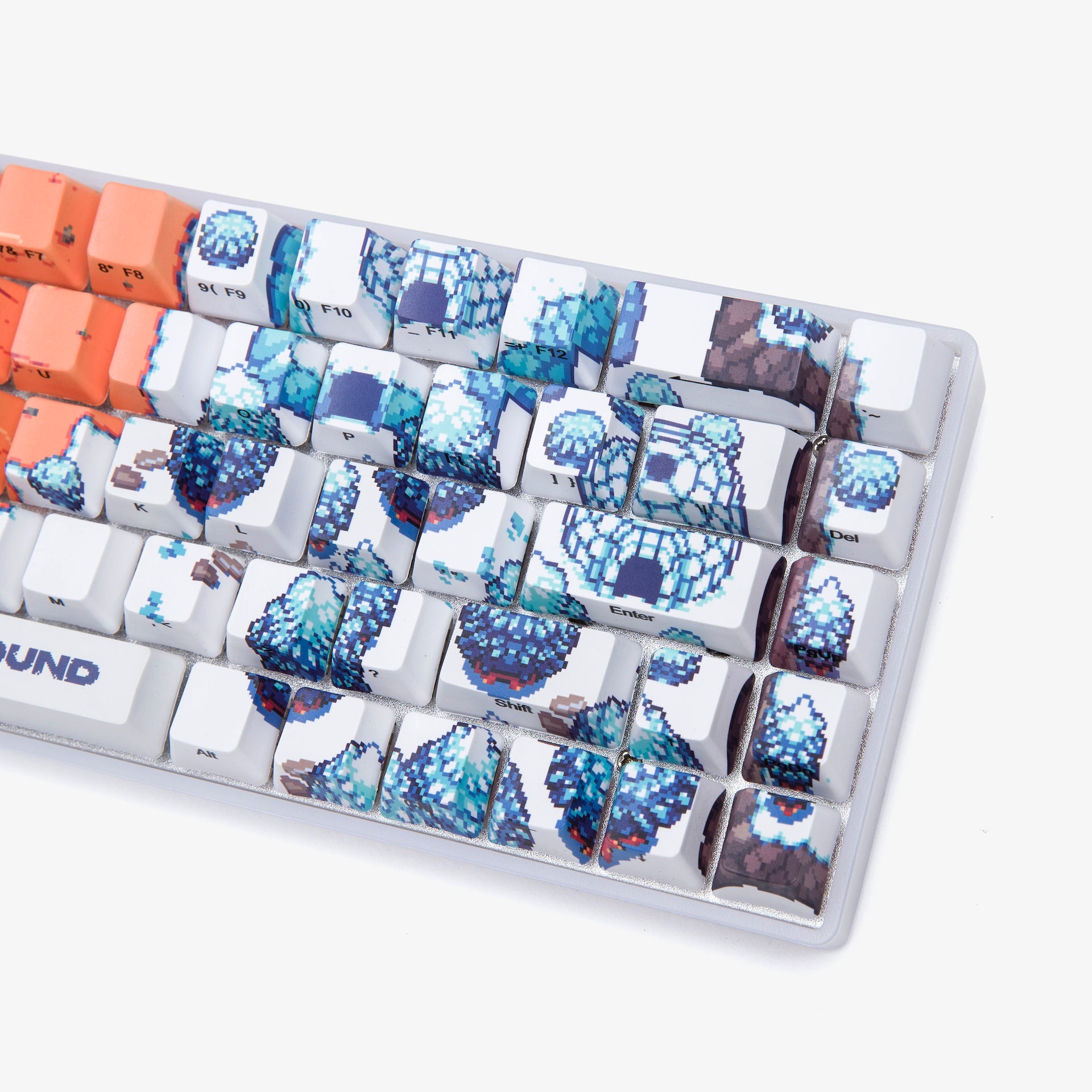 Higround Custom Keycap Set - Mechanical Keyboard Keycaps for Gaming & Typing - Perfect for PC, Mac, and Laptop Keyboards - Enhance Your Gaming Setup or Home Office Workspace
