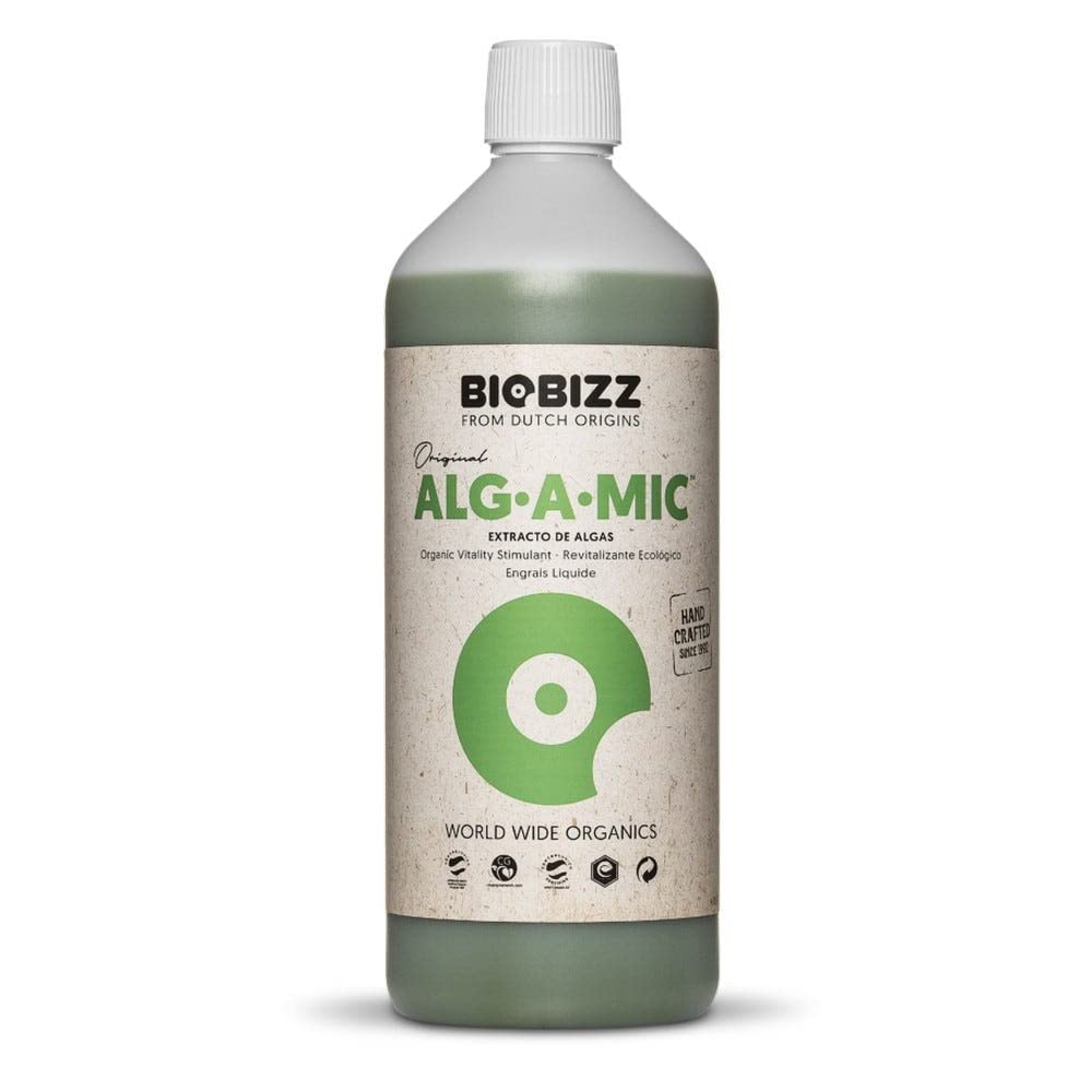 Biobizz Alg-A-Mic 1L Organic Plant Nutrient - Natural Seaweed Extract for Healthier Plants | Ideal for Hydroponics, Gardening & Indoor Plants