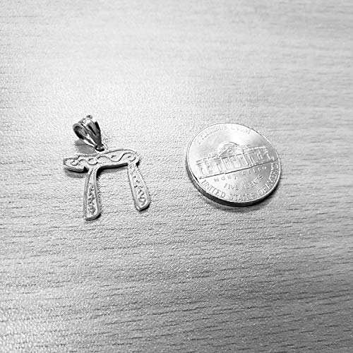 10K Rose Gold Jewish Chai Pendant Necklace for Women - LA BLINGZ Elegant Hebrew Symbol Jewelry - Perfect for Hanukkah Gifts, Bat Mitzvah & Everyday Wear