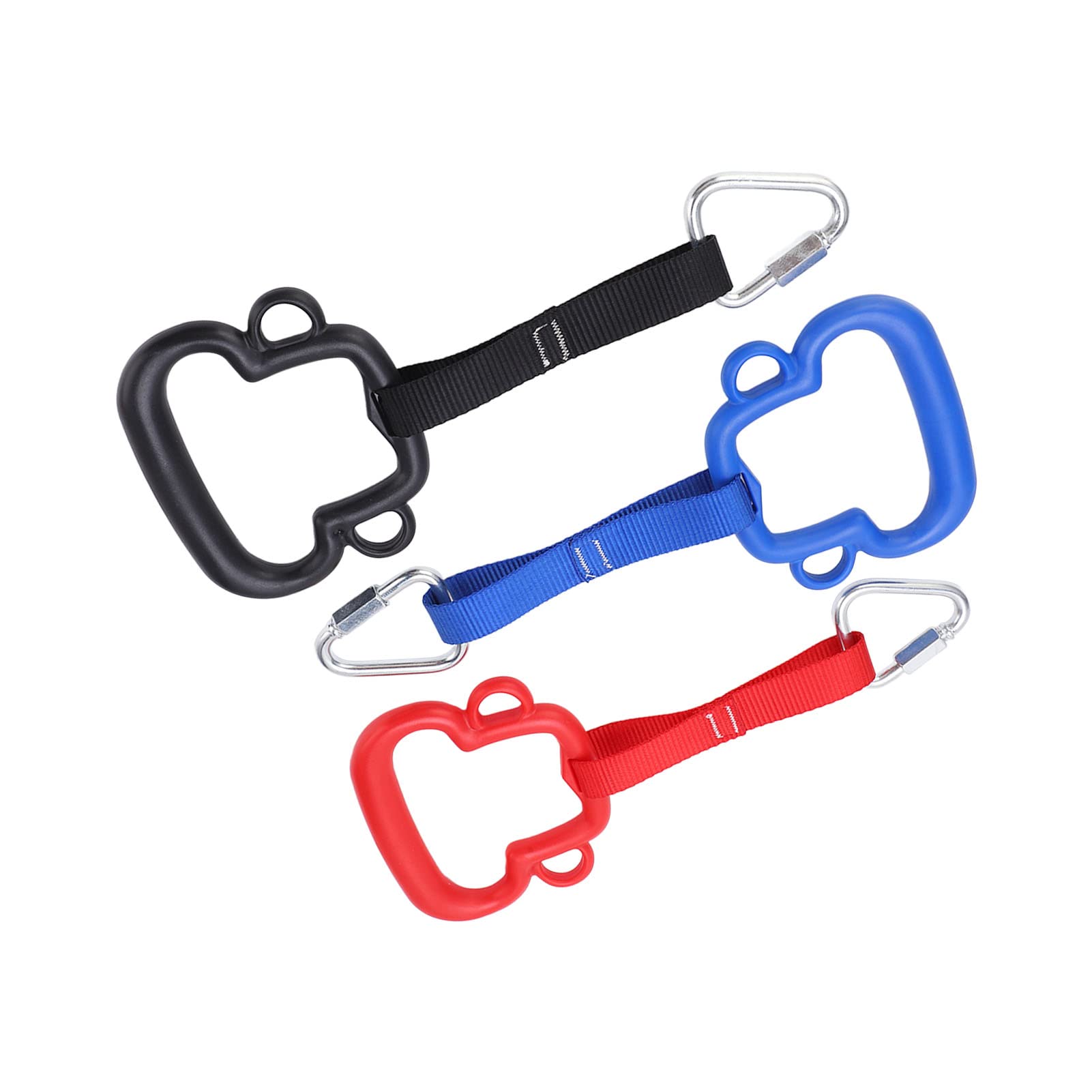 Durable Monkey Shape Gymnastic Rings for Outdoor & Indoor Training - Ceiling Mounted Exercise Equipment for Strength & Fitness Workouts