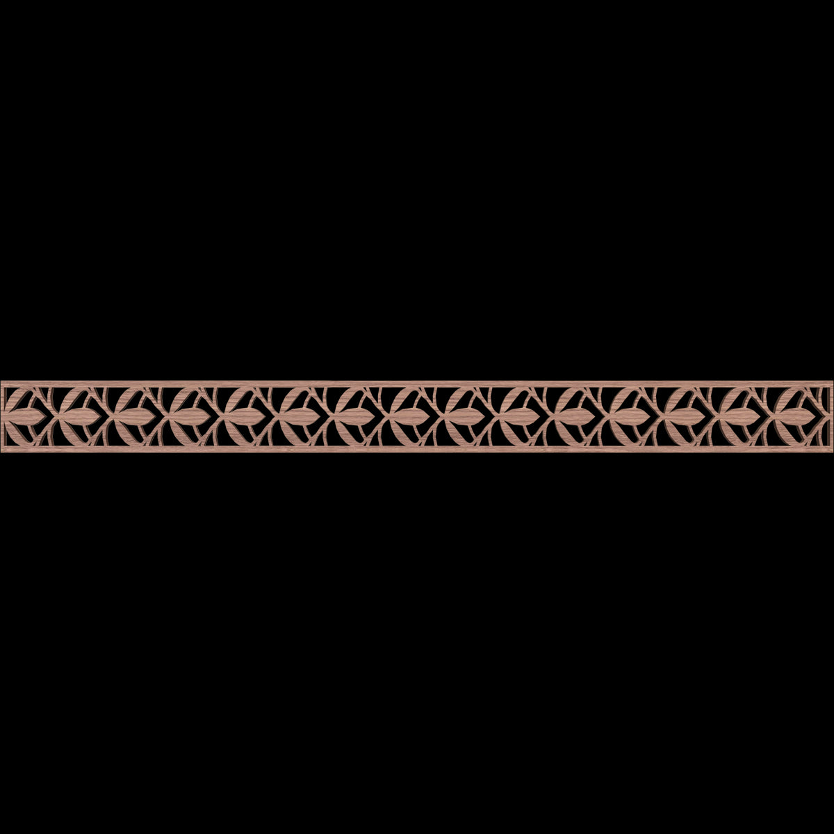 Salem Fretwork Moulding - Decorative Wood Trim for Home Interior & Furniture | Perfect for DIY Crafts, Wall Paneling, and Cabinet Accents