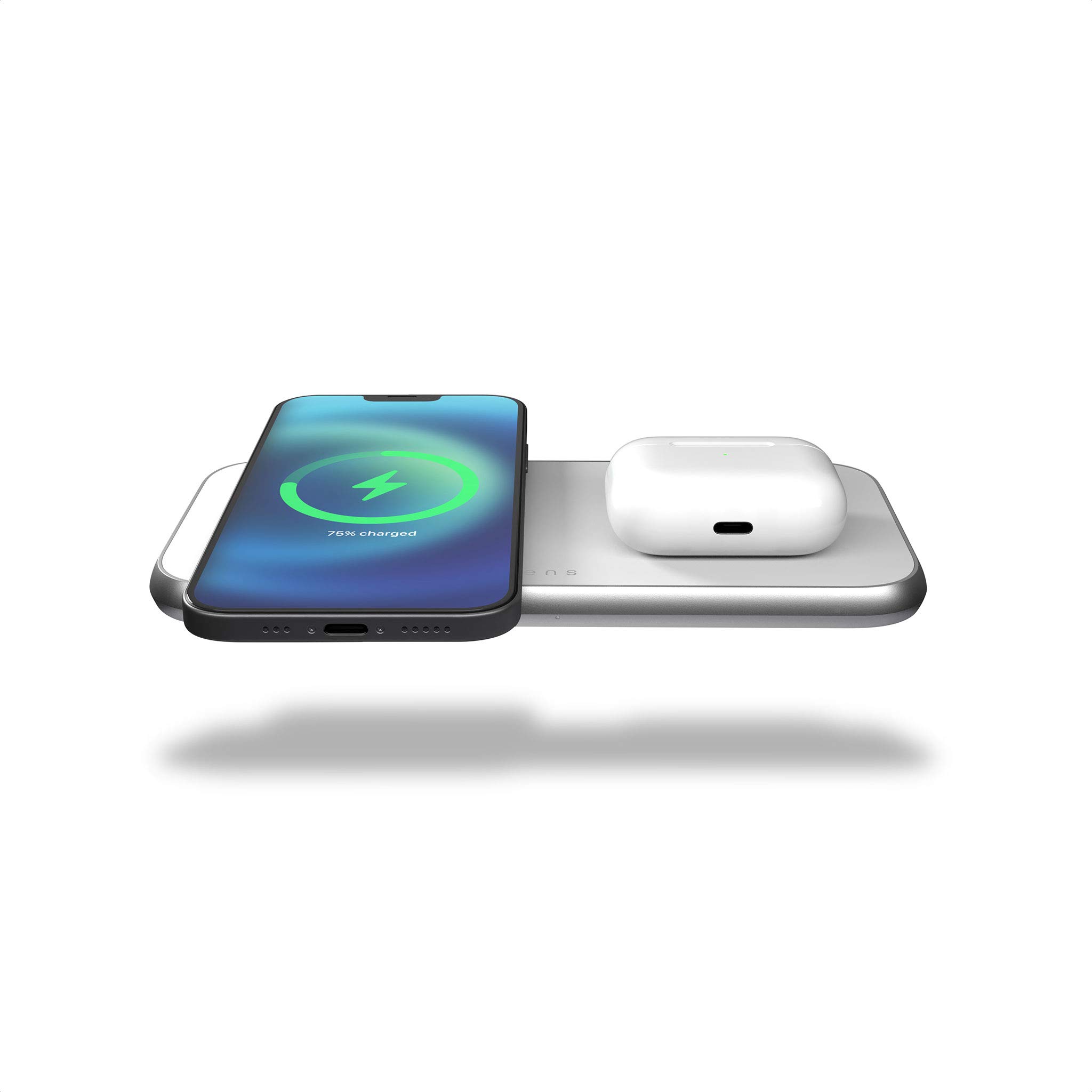 Premium ZENS Aluminum 3-in-1 Wireless Charger with 45W USB-C PD - Fast Charging for iPhone, AirPods & Apple Watch | Perfect for Home, Office & Travel