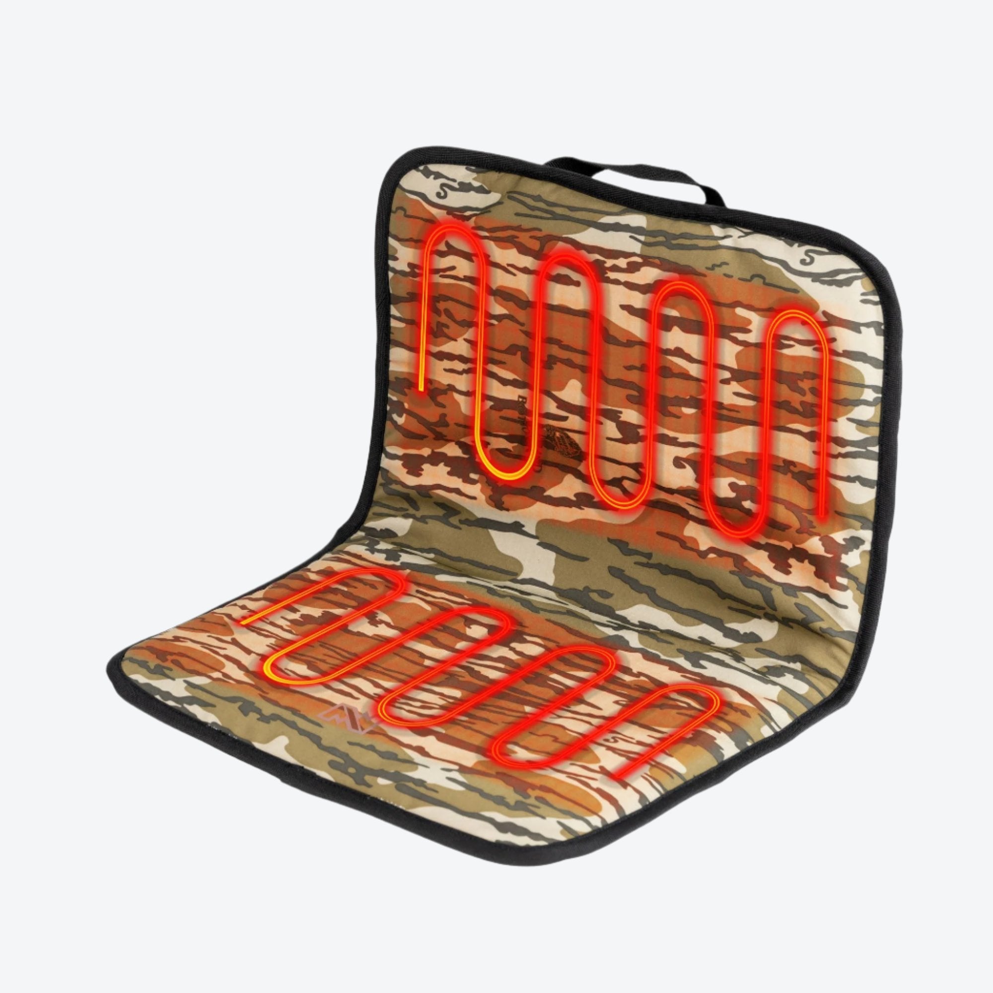 Heated Camouflage Hunting Seat Pad - Portable Electric Warming Cushion for Outdoor, Camping & Cold Weather Use