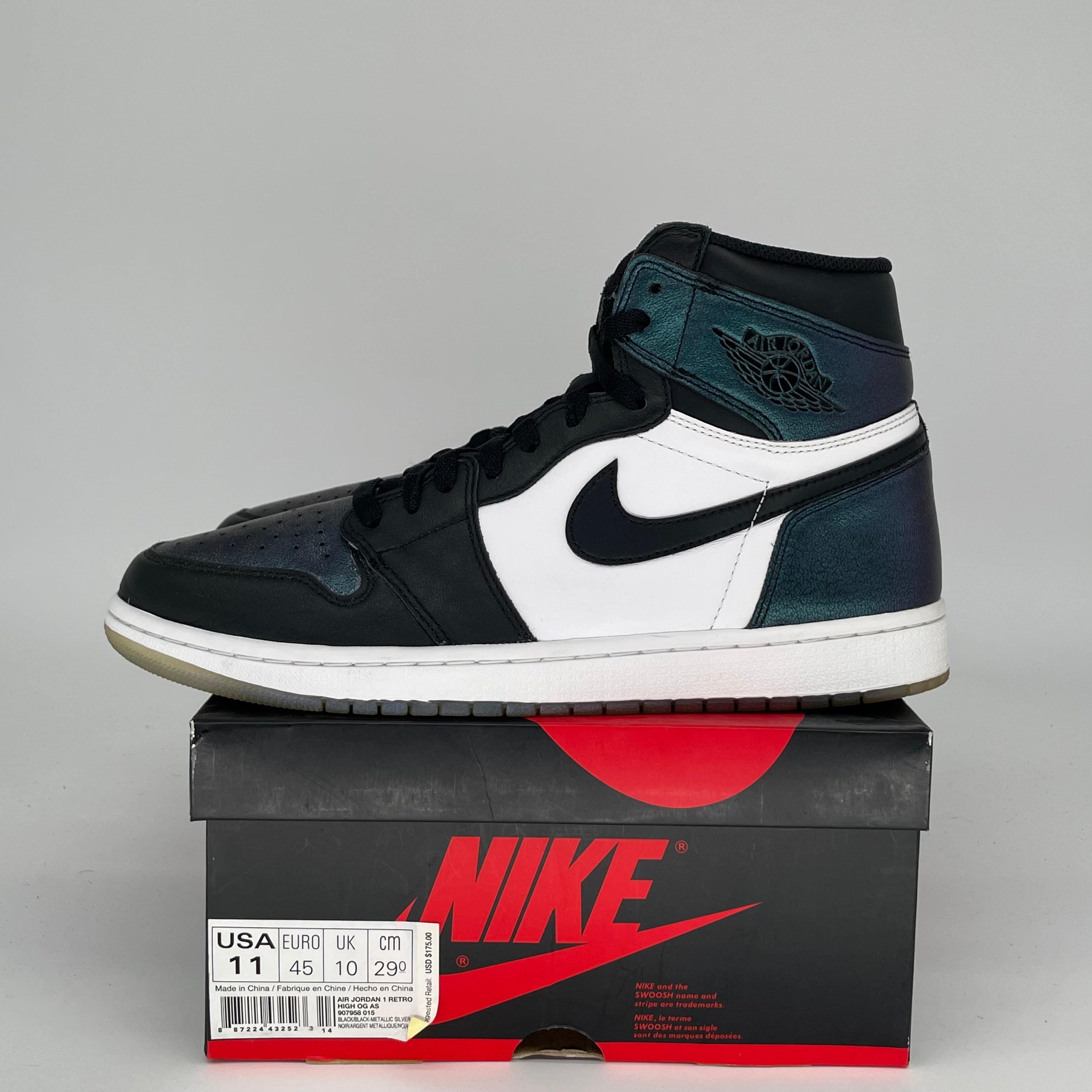 Air Jordan 1 All Star Basketball Shoes - Men's Size 11 (907958-015) - Retro High Tops for Sneaker Collectors & Streetwear Fashion