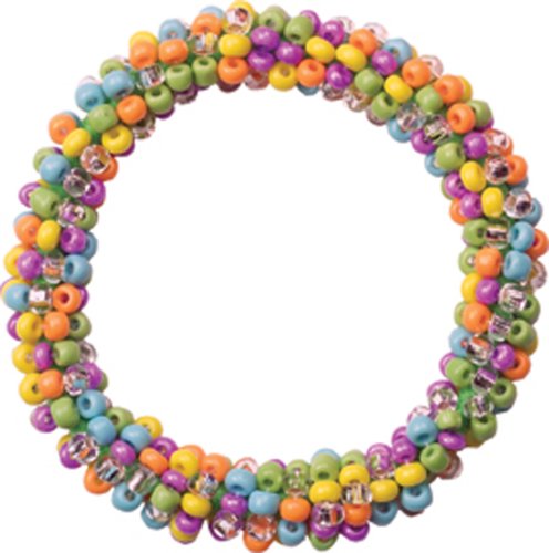 ALEX Toys DIY Wear Beading Around Jewelry Kit for Kids - Creative Bead Making Set for Necklaces, Bracelets & More - Perfect for Arts & Crafts, Birthday Gifts & Party Activities