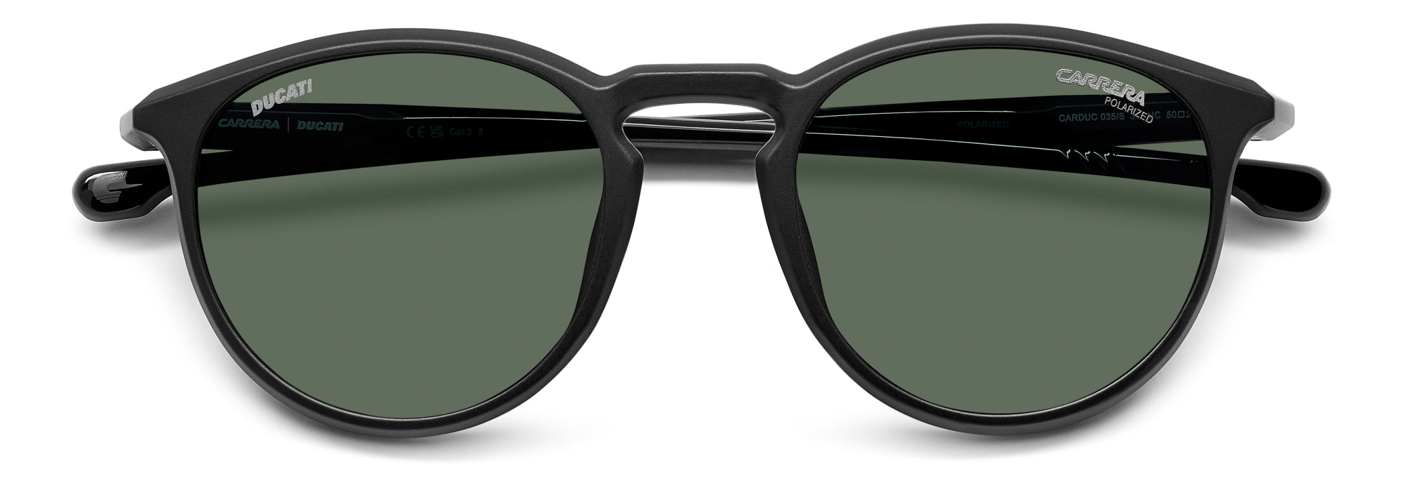 Ducati Carrera CARDUC 035/S Sunglasses - Polarized Motorcycle Riding Glasses for Men & Women - UV Protection for Cycling, Driving, Outdoor Sports & Adventure Activities