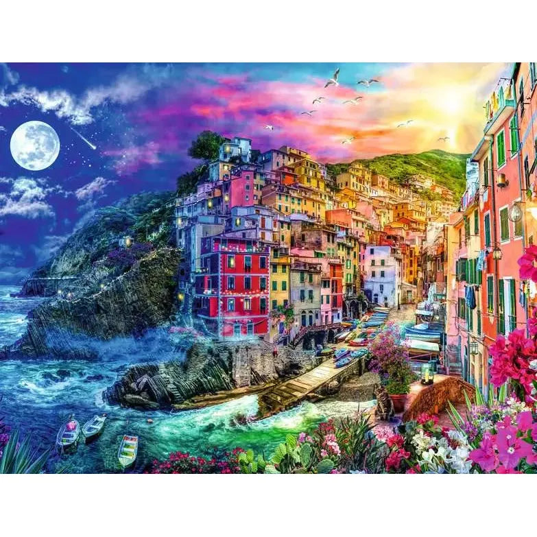 Vibrant Cinque Terre Pz2000 Art Print - Perfect for Home Decor, Office Wall Art & Gift Ideas