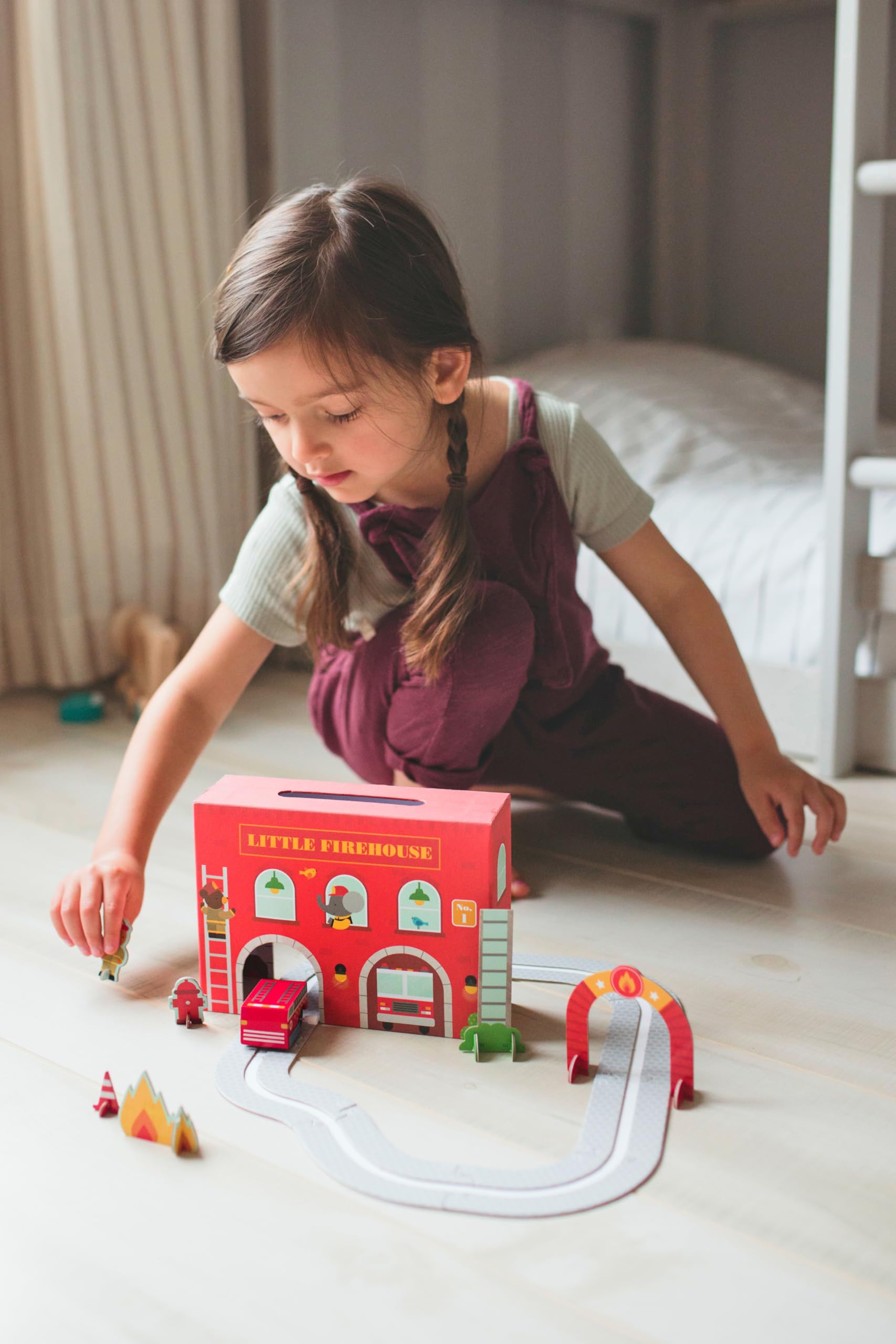 Wind Up & Go Playset Little Farm - Interactive Toddler Toy for Early Learning & Imaginative Play - Perfect for Preschoolers & Kids' Farm-Themed Activities