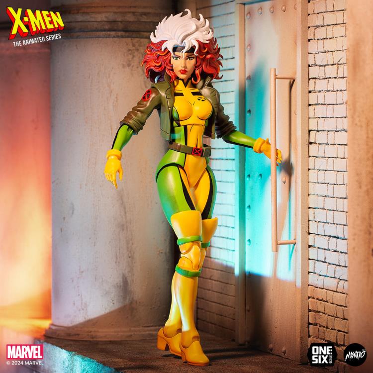X-Men: The Animated Series Rogue 1/6 Scale Collectible Action Figure - Perfect for Marvel Fans, Display & Comic Book Collections