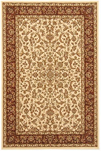 Noble 1318 Area Rug - Soft Modern Non-Slip Living Room Carpet - Perfect for Bedroom, Office & Home Decor