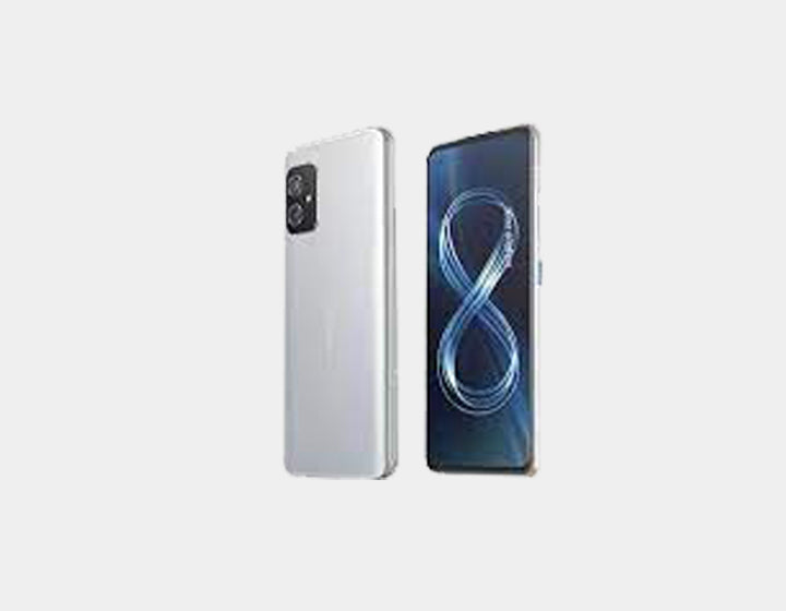 ASUS Zenfone 8 ZS590KS 5G Smartphone - Unlocked GSM Android Phone with 256GB Storage & 12GB RAM - Dual SIM White Flagship Phone for Gaming, Photography & Business Use