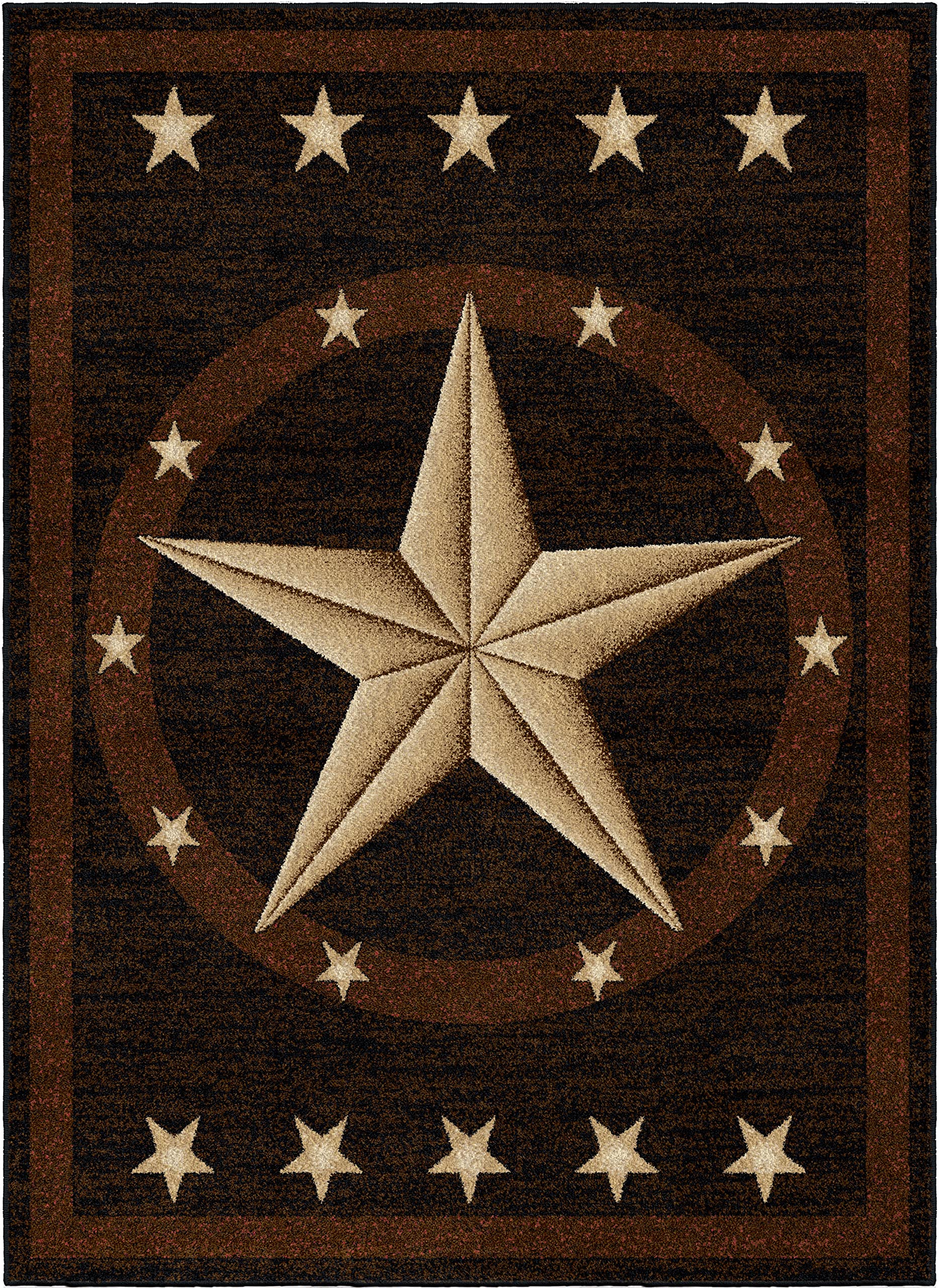 Texas Star Rustic Lodge Area Rug 5'3