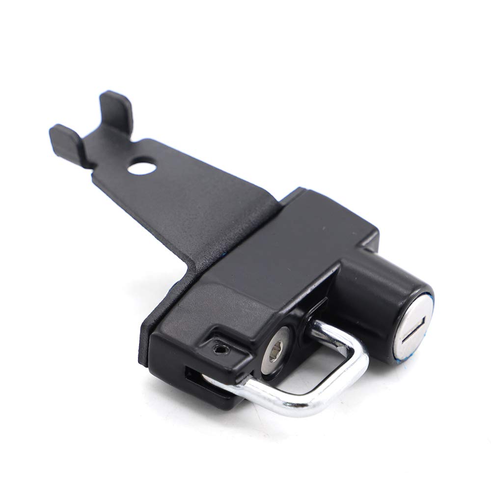 Anti-Theft Motorcycle Helmet Lock - Secure Helmet Security Cable Lock Compatible with Kawasaki Z125/Pro 2016-2023 Models (Black) - Perfect for Parking, Commuting & Road Trips