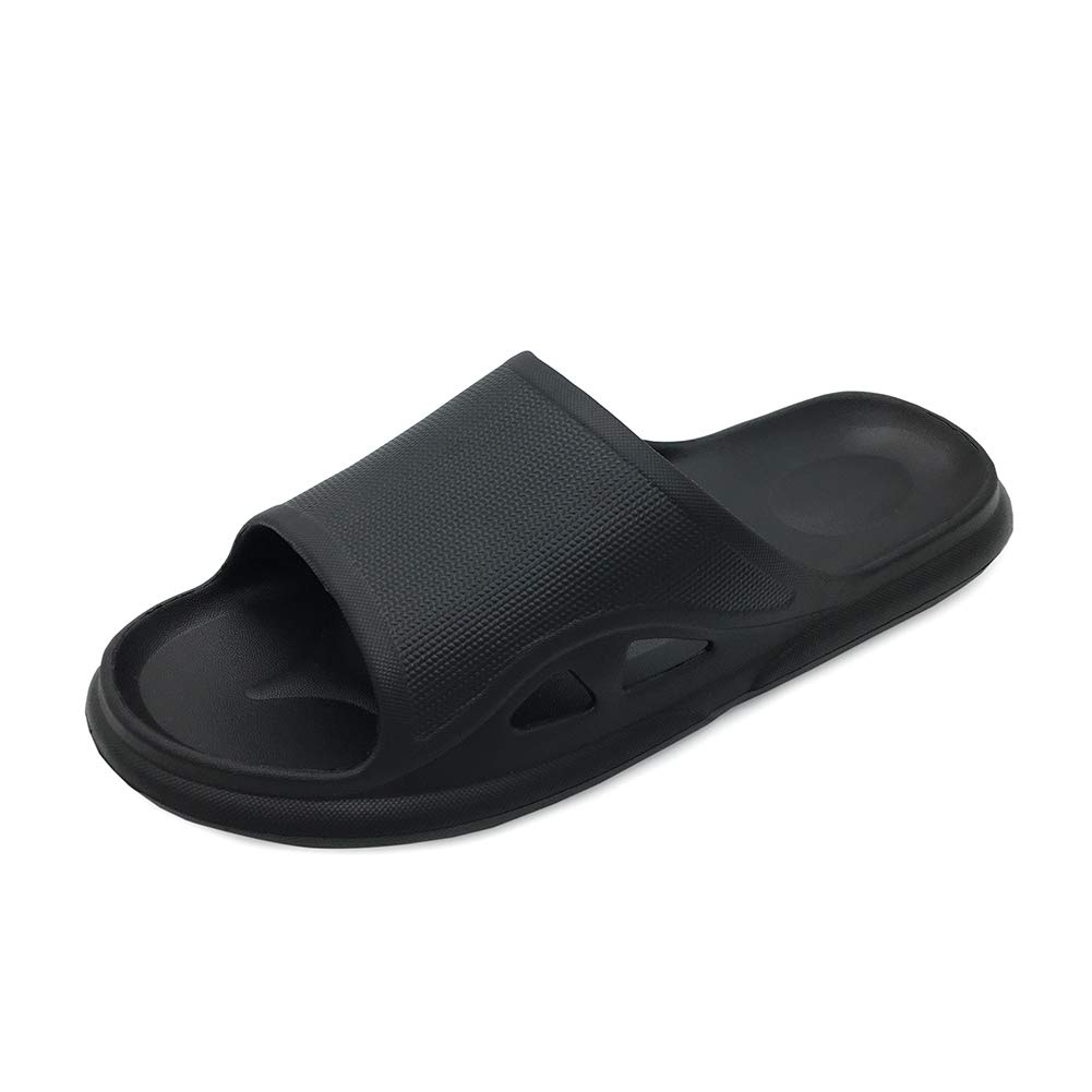 LM Women's Non-Slip Shower Slippers - Soft Bathroom Sandals with Arch Support, Comfortable House Slippers for Spa, Dorm, Hotel & Indoor Use
