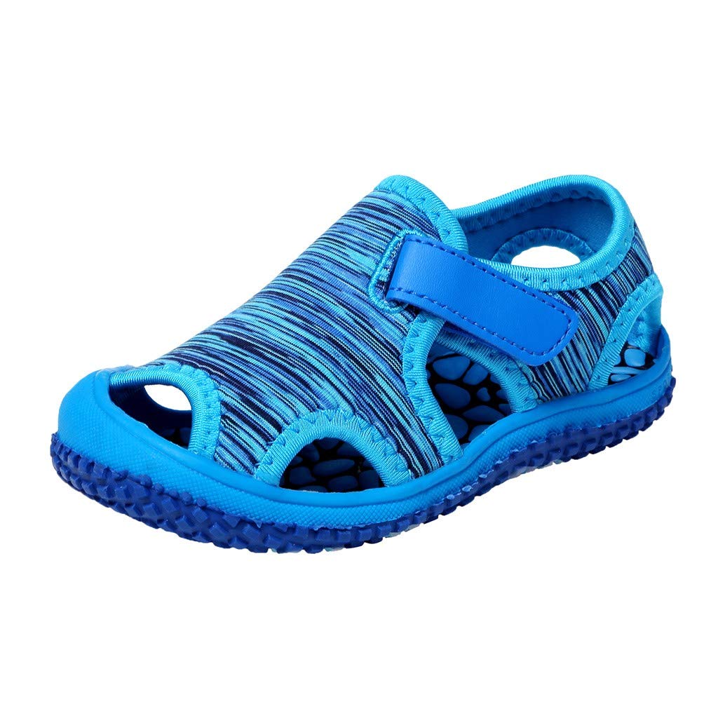 Non-Slip Kids Shower Shoes for Boys & Girls - Breathable Summer Beach Sandals for Outdoor Play, Swimming & Pool Safety