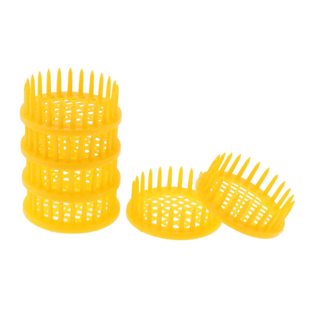 Gazechimp 6Pcs Plastic Bee Cage - Beekeeping Supplies for Honey Bee Transport & Queen Rearing | Durable Beekeeping Equipment for Hive Management & Beekeeper Tools