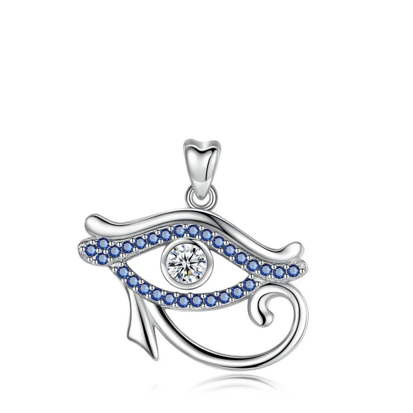 Eye of Ra Necklace - Ancient Egyptian Symbol Pendant for Men & Women - Perfect for Spiritual Protection, Fashion Jewelry & Gift Giving - Ideal for Meditation, Yoga & Everyday Wear