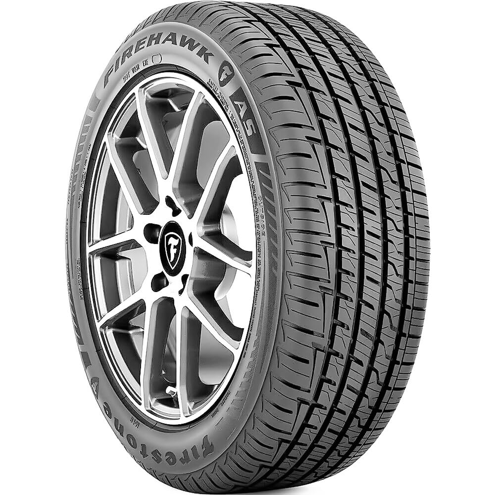 Firestone Firehawk AS All Season Performance Tire 245/50R19 105V XL - High Traction for Sedans & SUVs in Rain, Snow & Dry Conditions