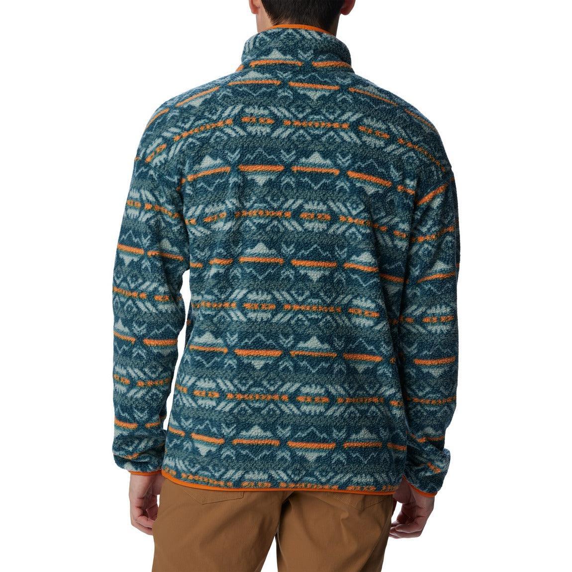 Columbia Men's Helvetia™ Half Snap Fleece Jacket - Lightweight, Warm & Comfortable for Outdoor Hiking, Camping & Casual Wear
