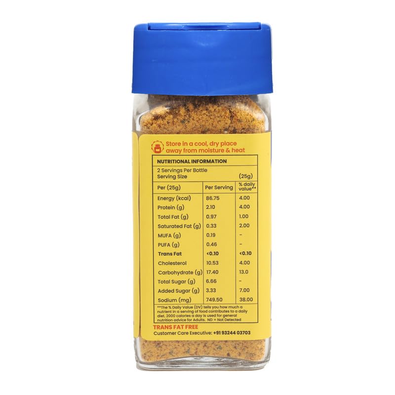 CRISTA Creamy Cheese Powder 50g - Premium Popcorn Seasoning for Pasta, Fries & Pizza | Rich Cheese Flavor Enhancer for Snacks, Baking & Cooking | Perfect for Movie Nights, Parties & Family Gatherings