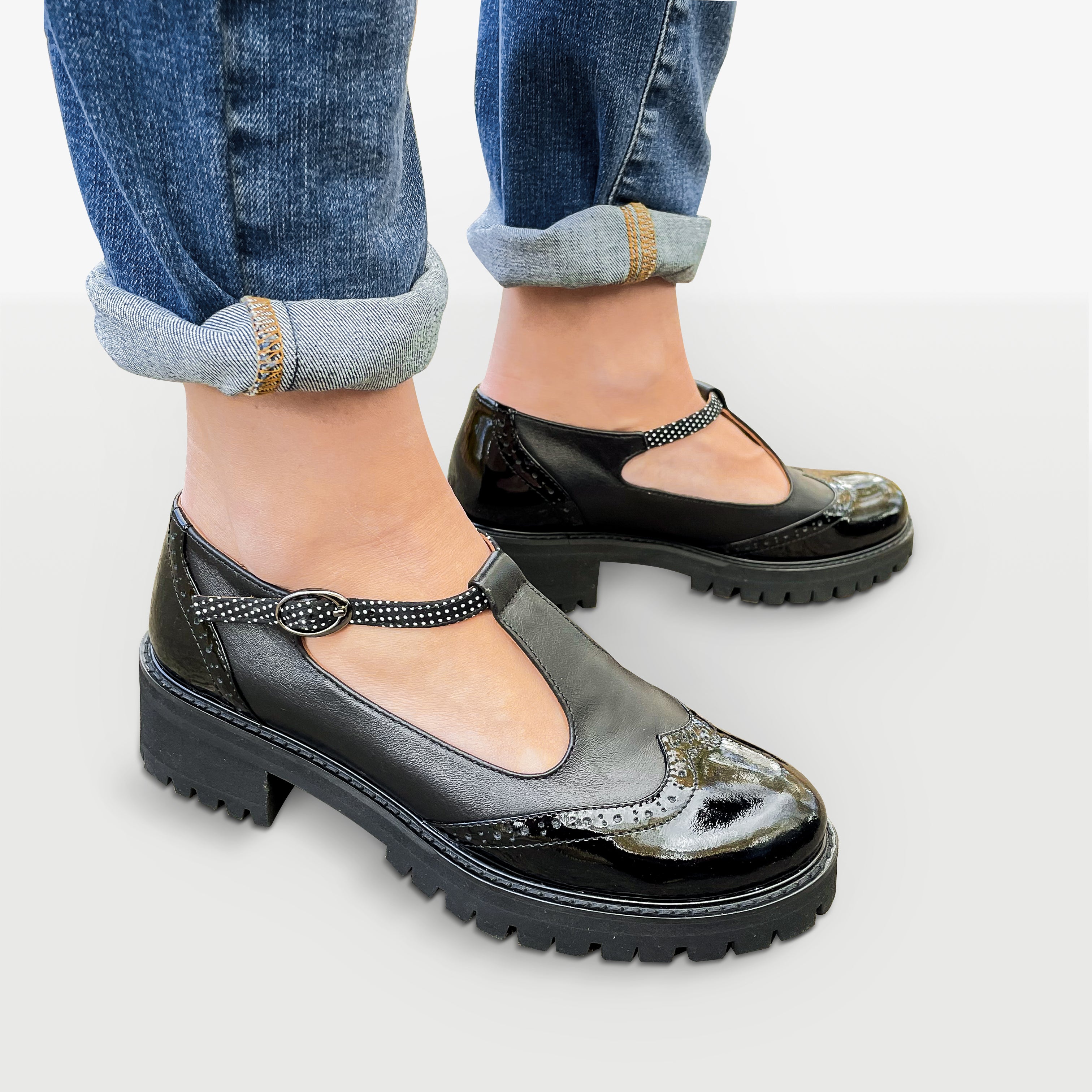 Jane Mary Janes Women's Comfortable Casual Shoes for Walking & Everyday Wear - Perfect for Work, Travel & Outdoor Activities