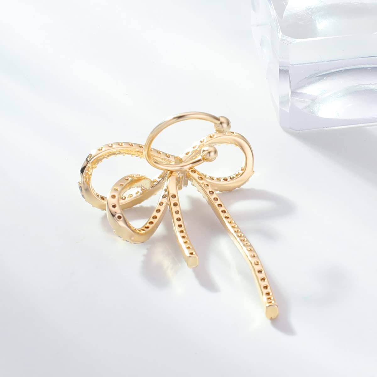 Vercret Gold Cuff Earrings for Women - Adjustable Cartilage Ear Cuff with CZ Stones, No Piercing Wrap Around Ear Clip | Perfect for Parties, Weddings & Everyday Wear