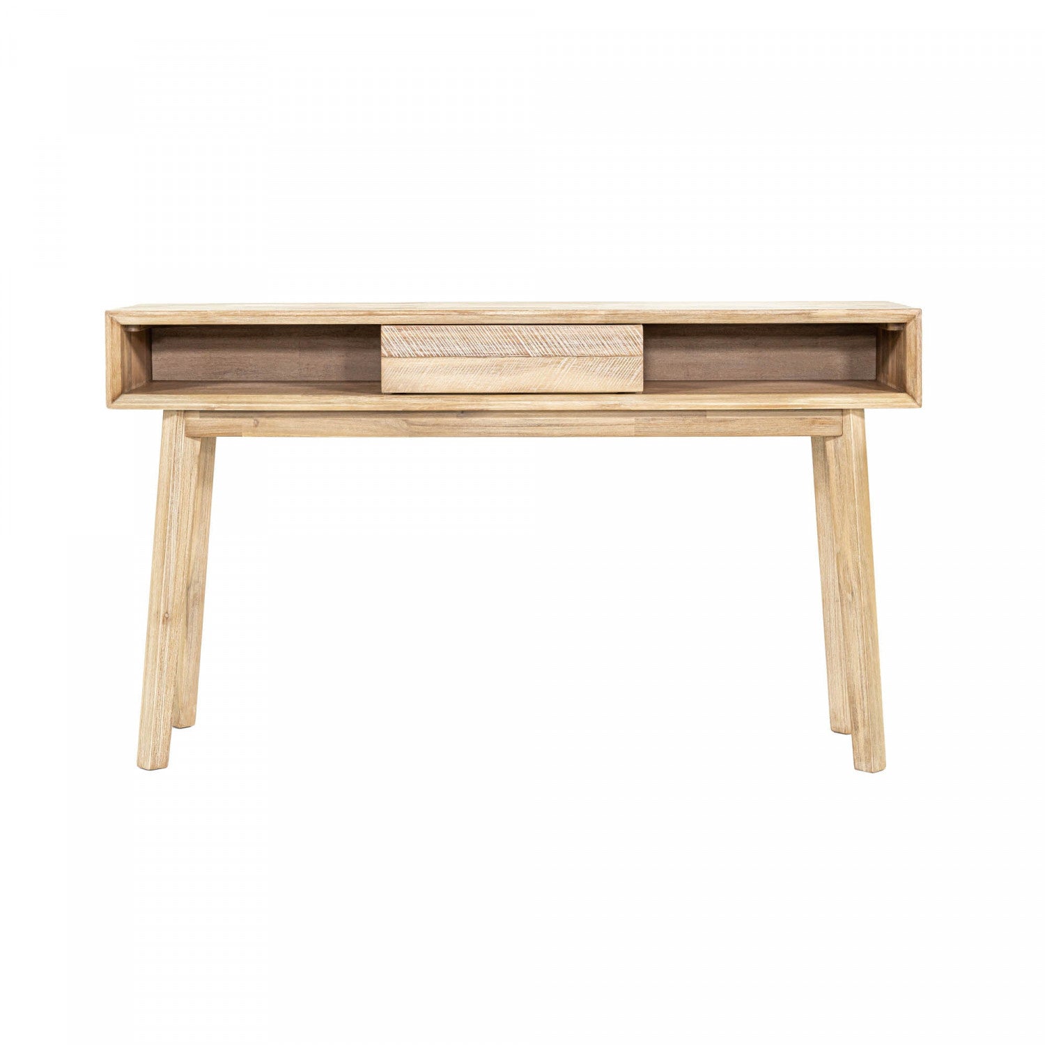 Abenra Console Table - Light Driftwood Finish Entryway Sofa Table | Perfect for Hallway, Living Room & Home Decor